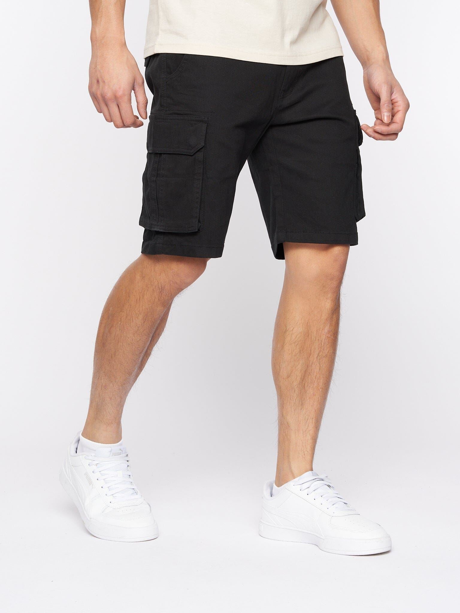 Frentons Cargo Shorts Black