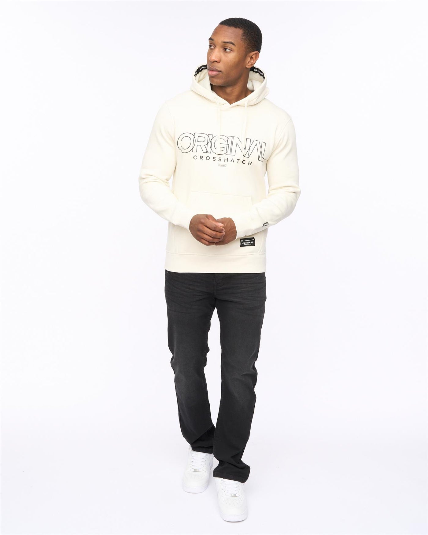 Mens Carrimoore Hoodie Off White
