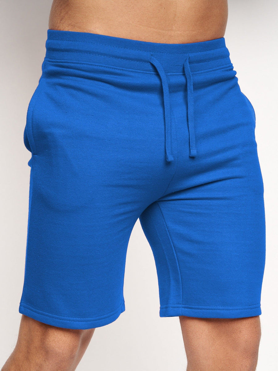 Mens Bengston Jog Shorts Blue