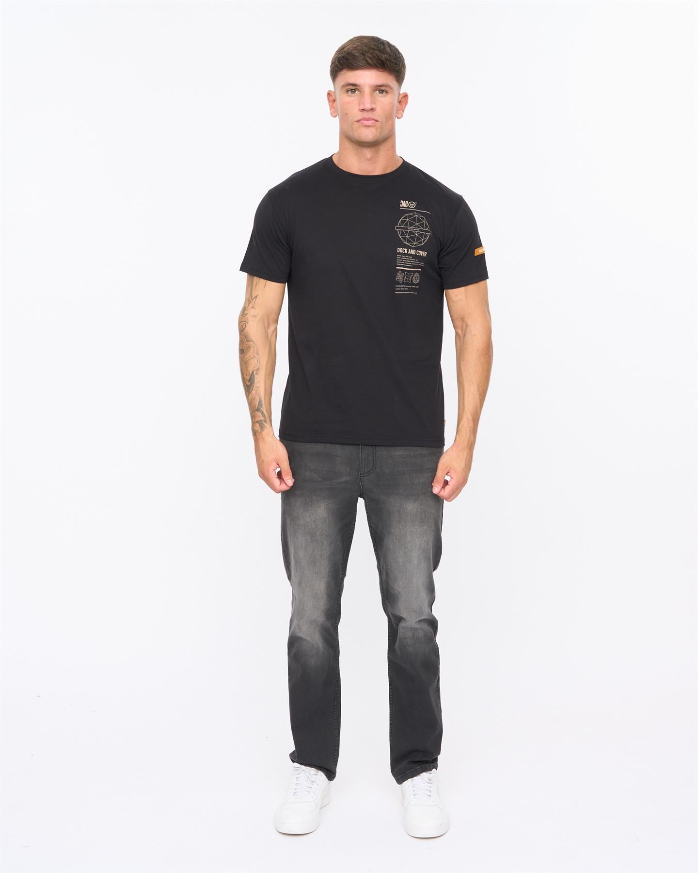Mens Ashland T-Shirt Black