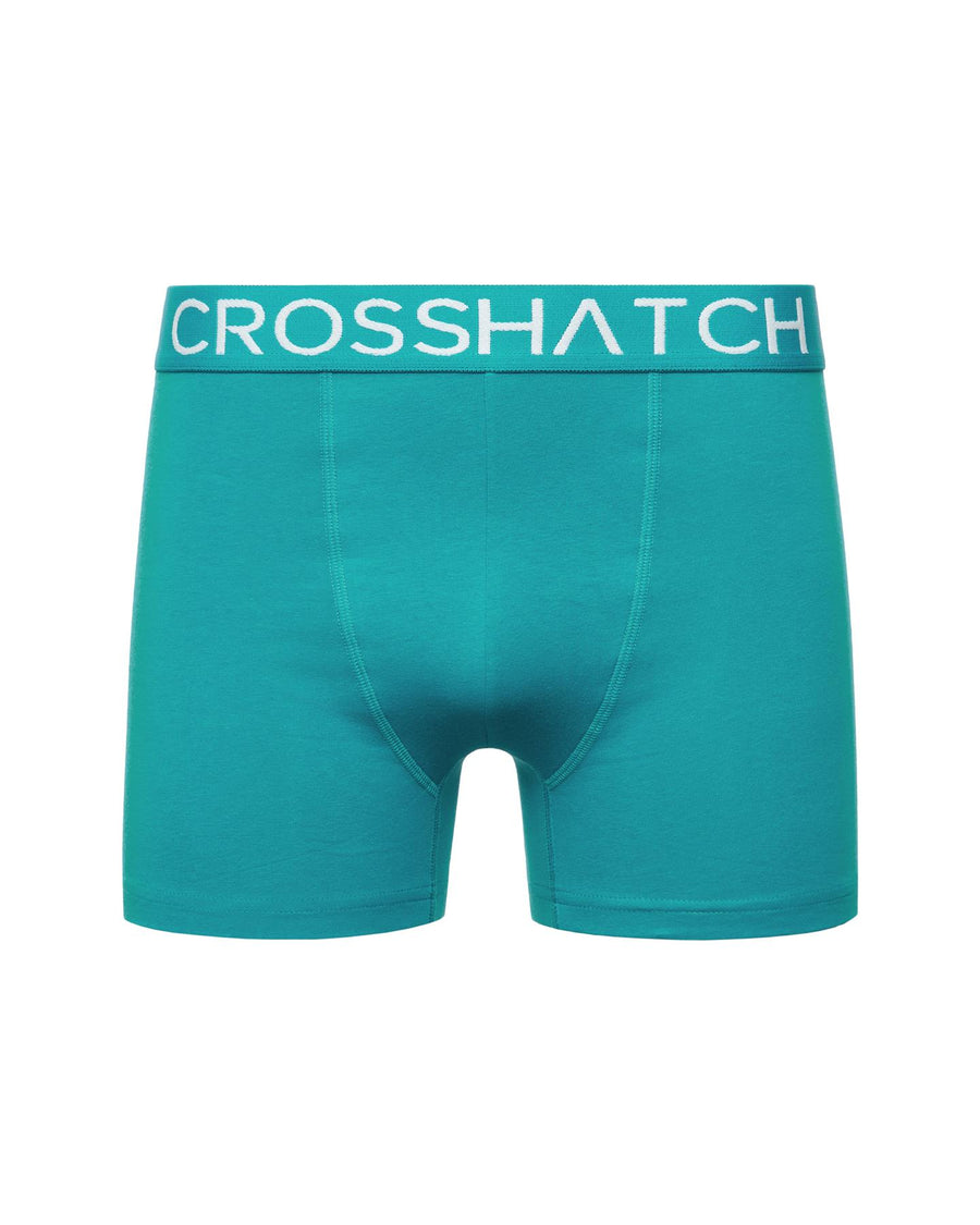 Mens Hovland Boxers 3pk Tropical Green