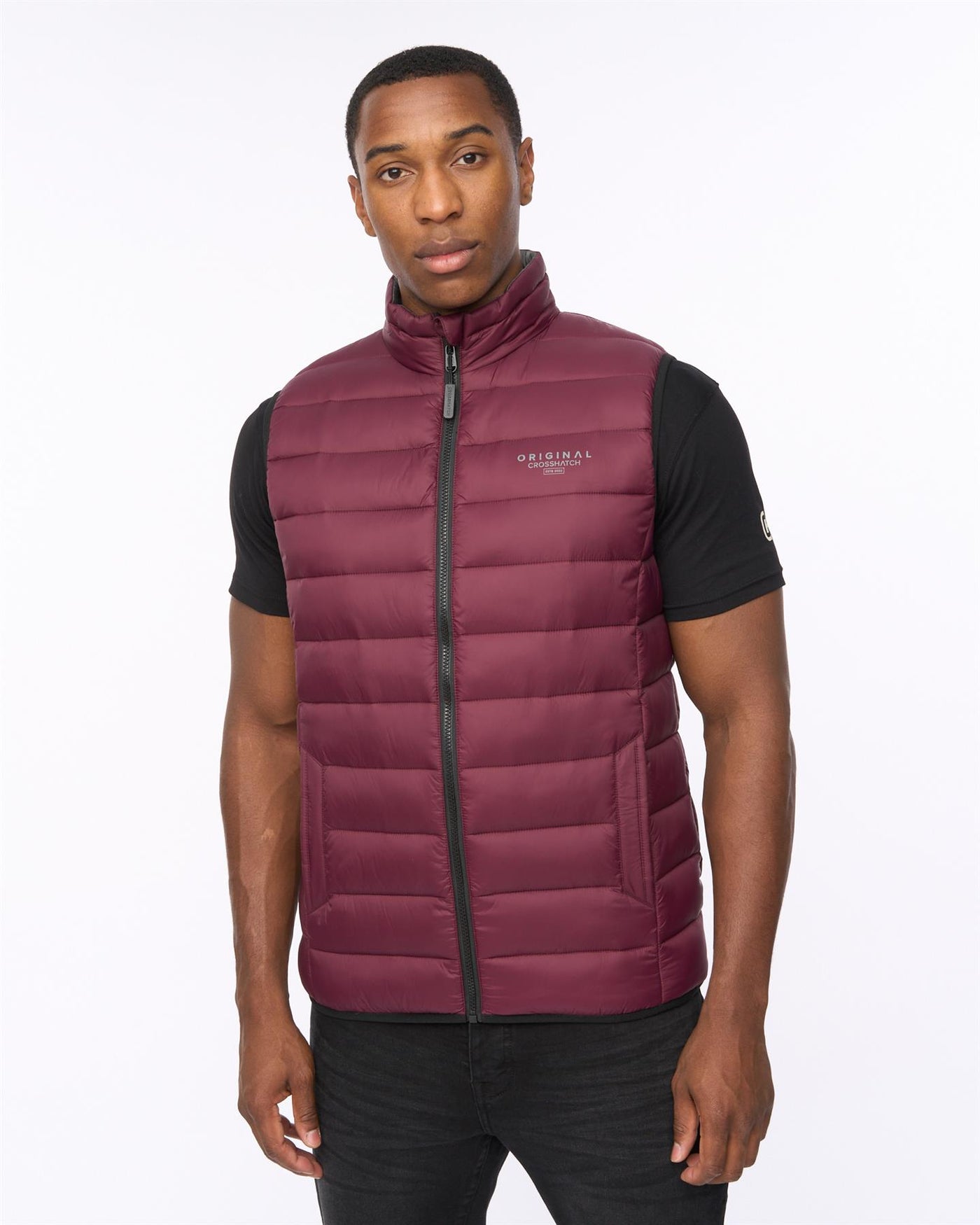 Mens Gattering MVE Gilet Raisin