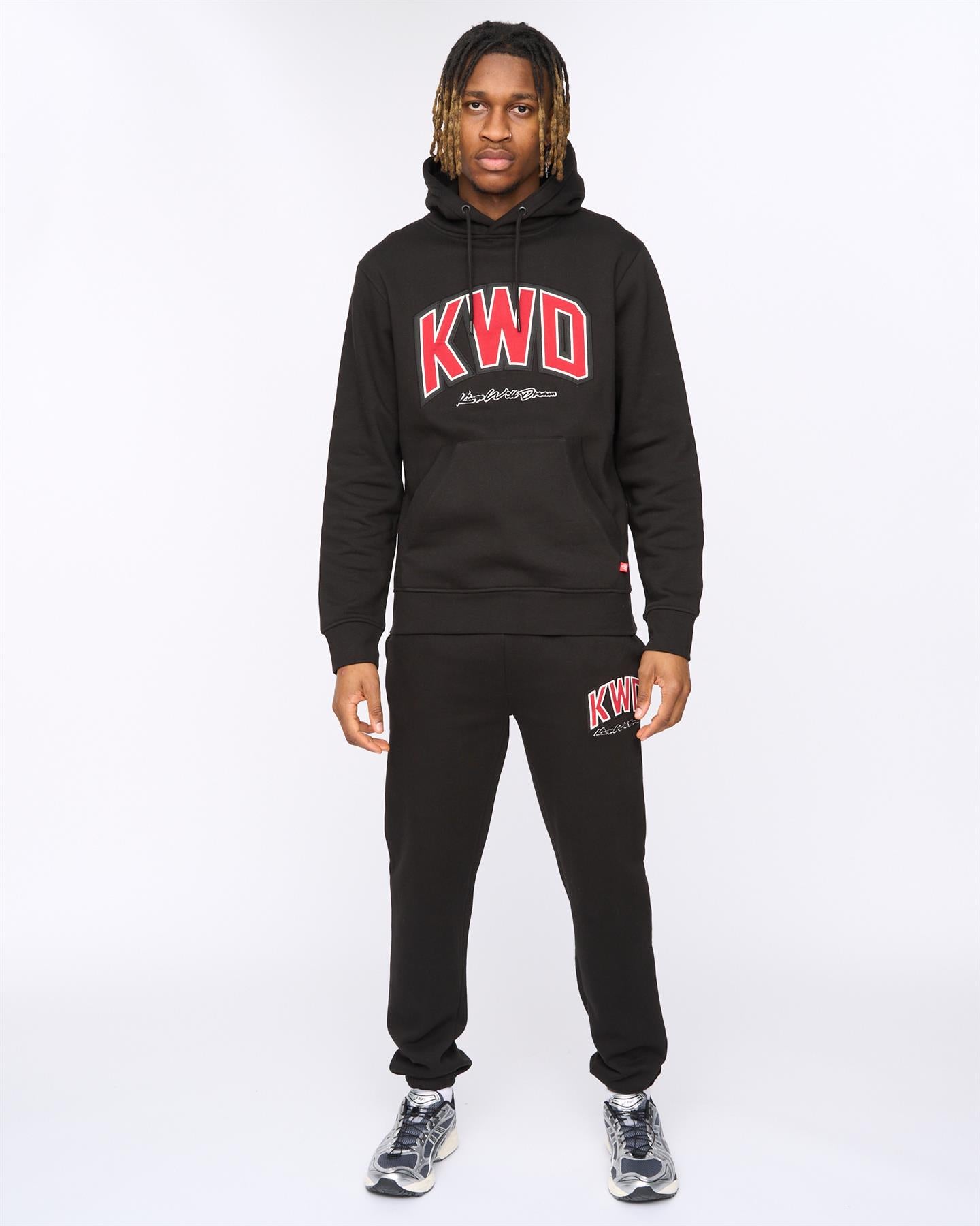 Mens Kingdome Joggers Black