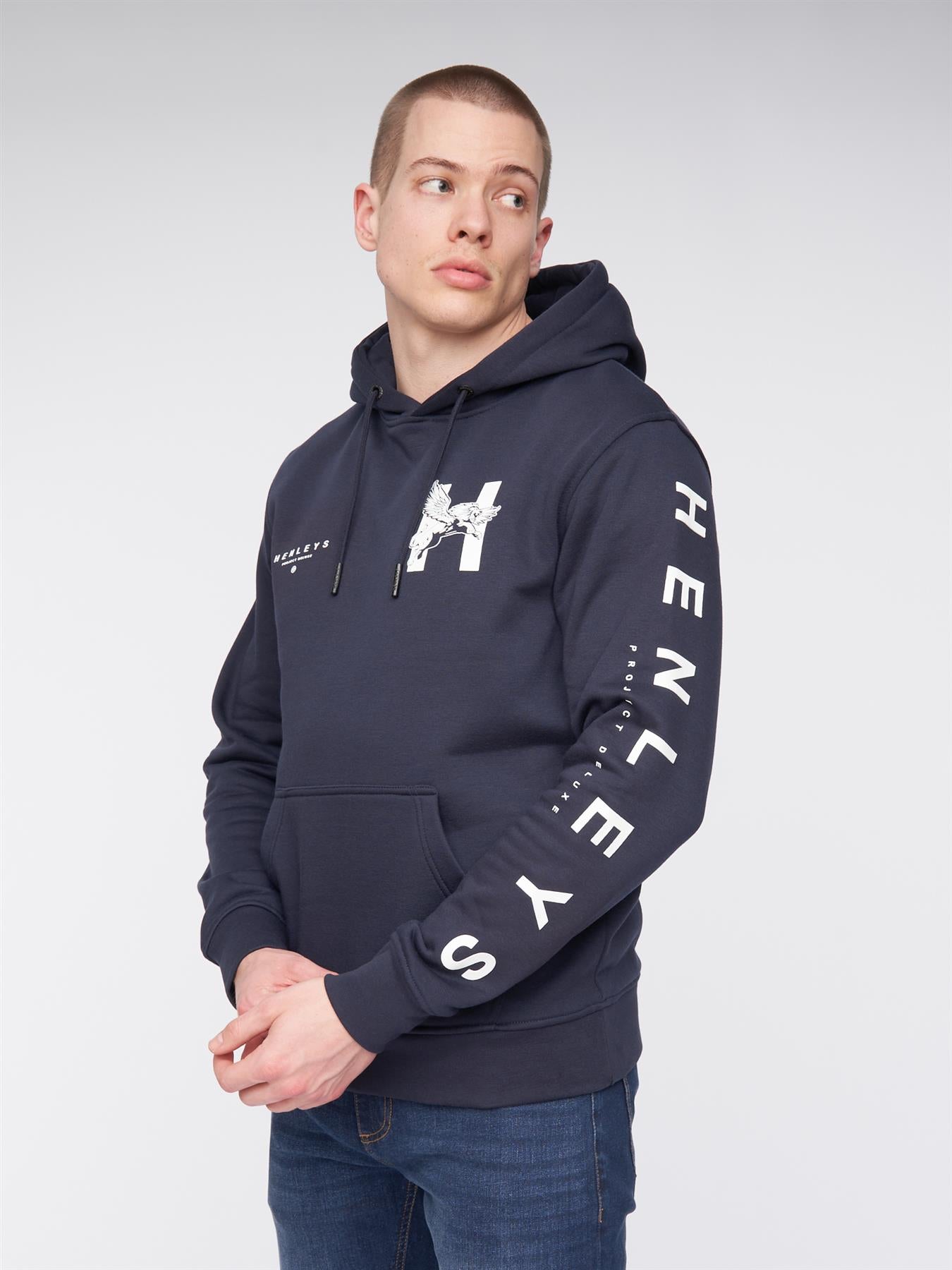 Mens Kilhen Hoodie Navy