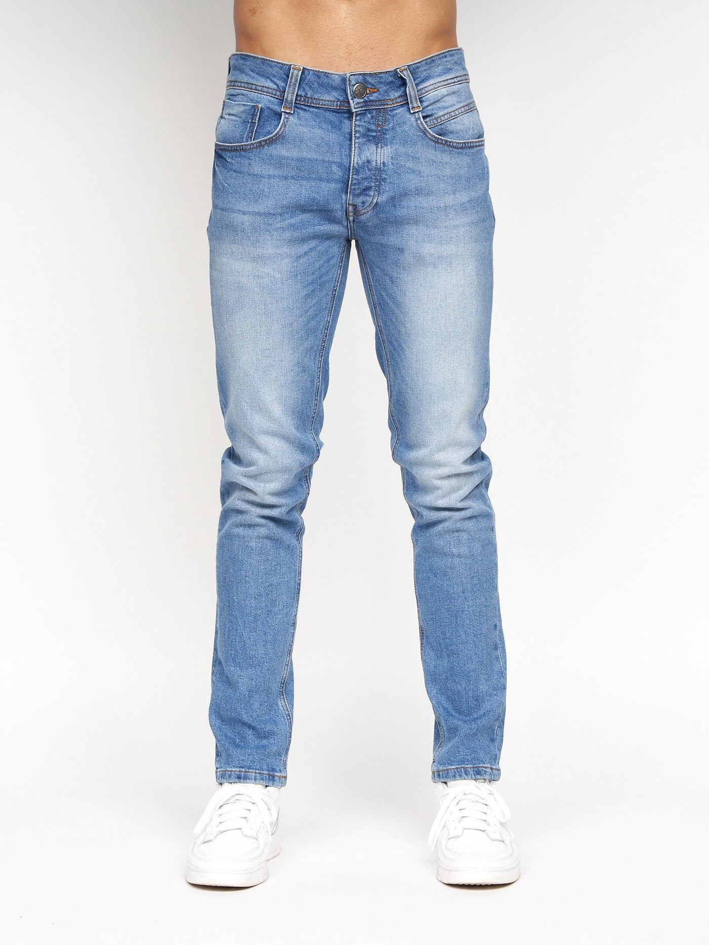 Sheldons Slim Fit Jeans Light Wash