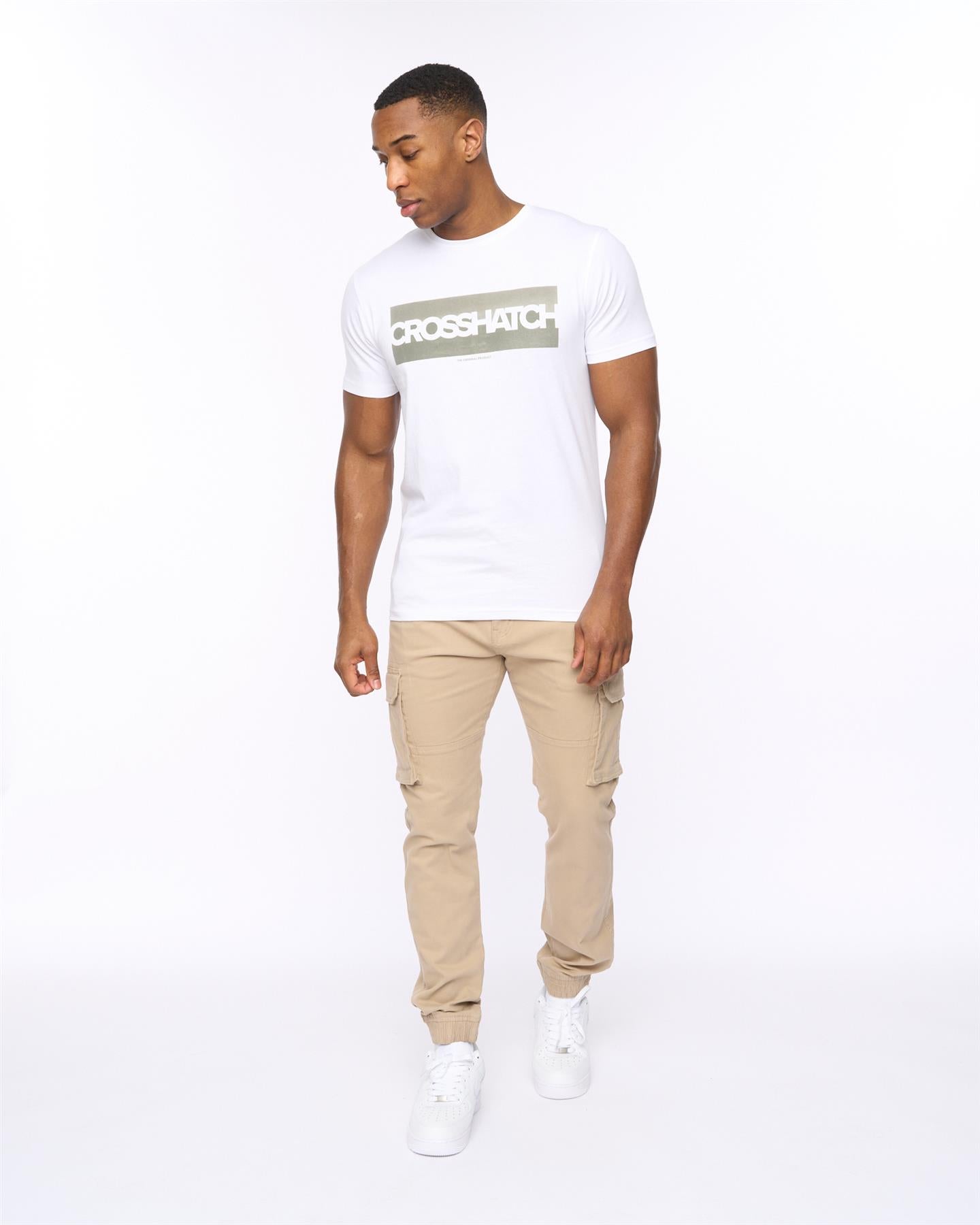 Mens Frentons Cargo Pants Stone
