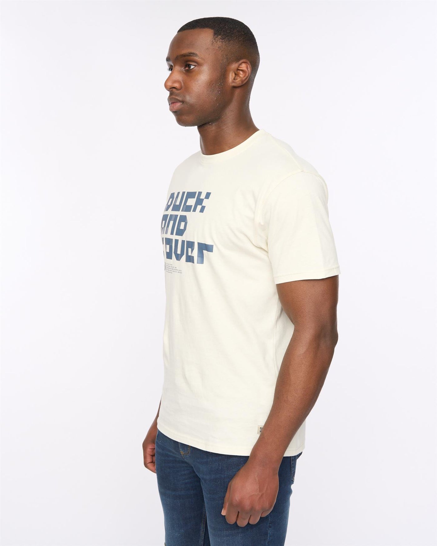 Mens Bloxx T-Shirt Off White