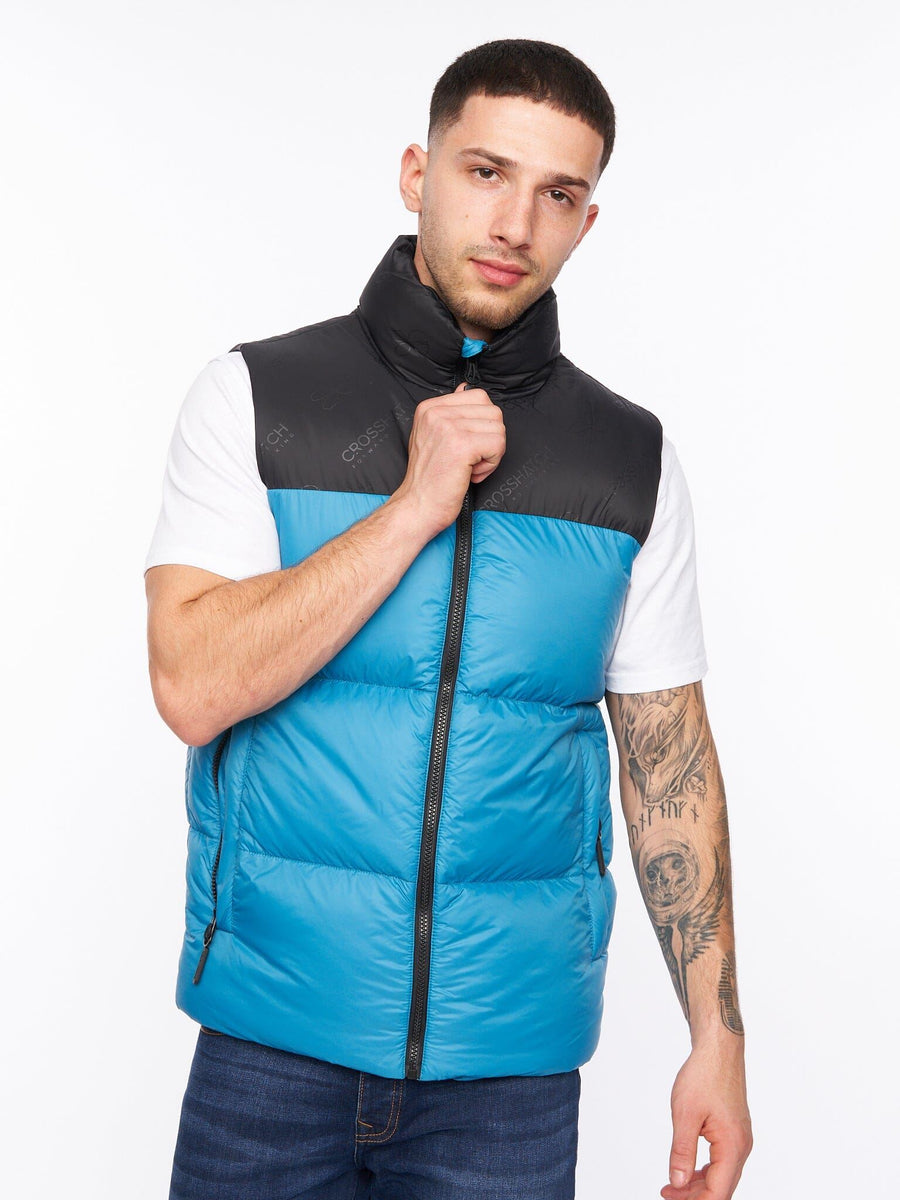 Mens Demerley Gilet Petrol