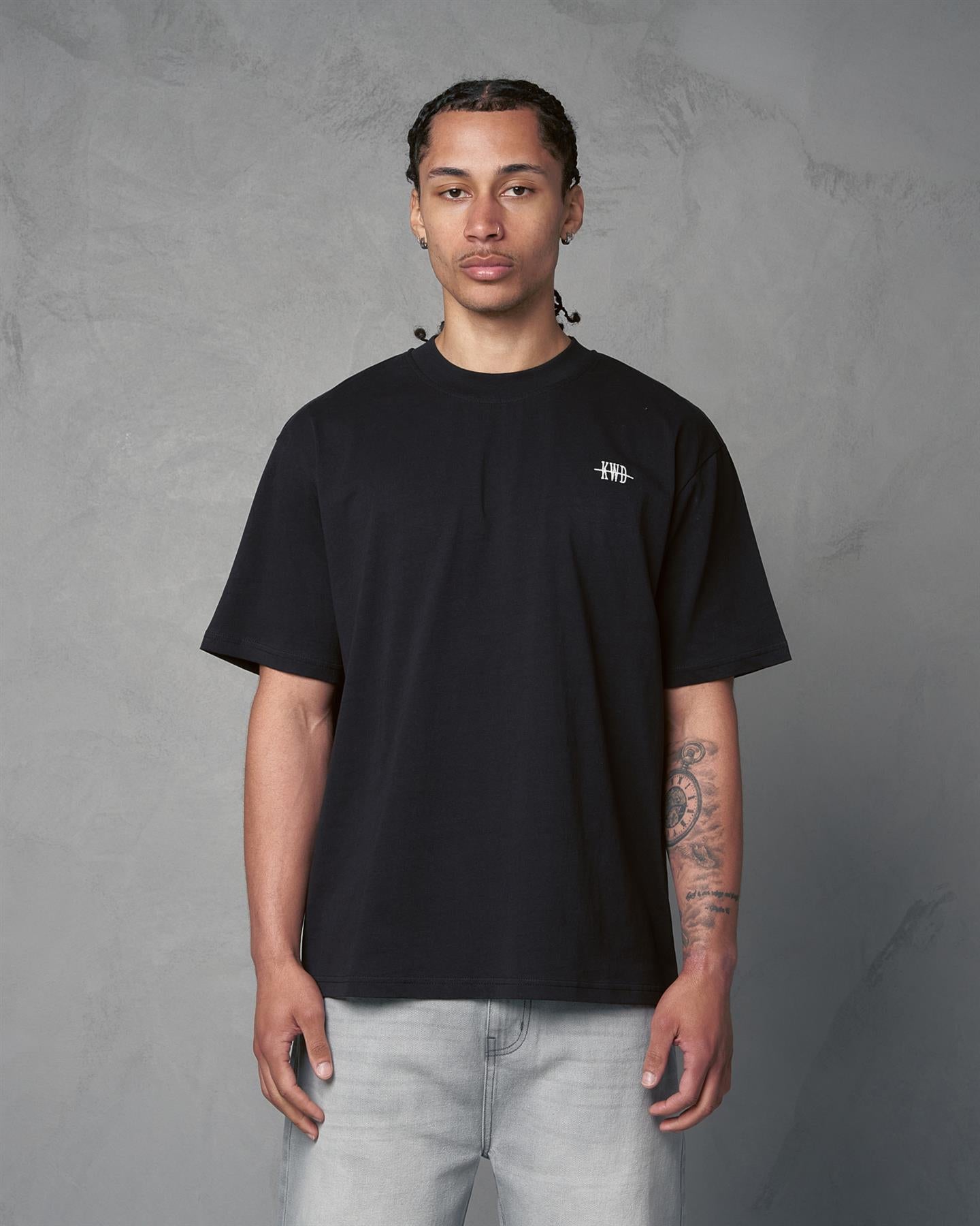Mens Studio Butterfly T-Shirt Black