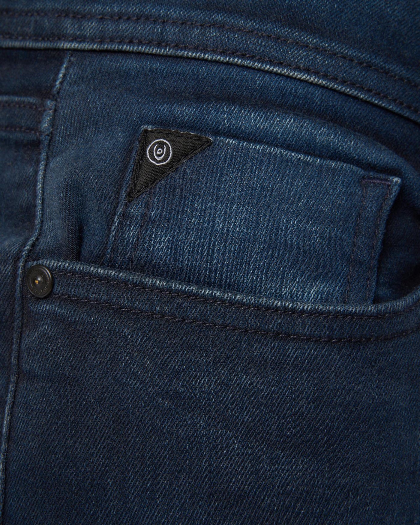 Mens Maylead Slim Fit Jeans Blue Black