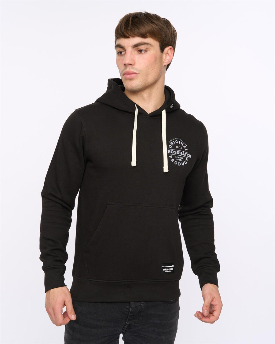 Mens Cresswell Hoodie Black