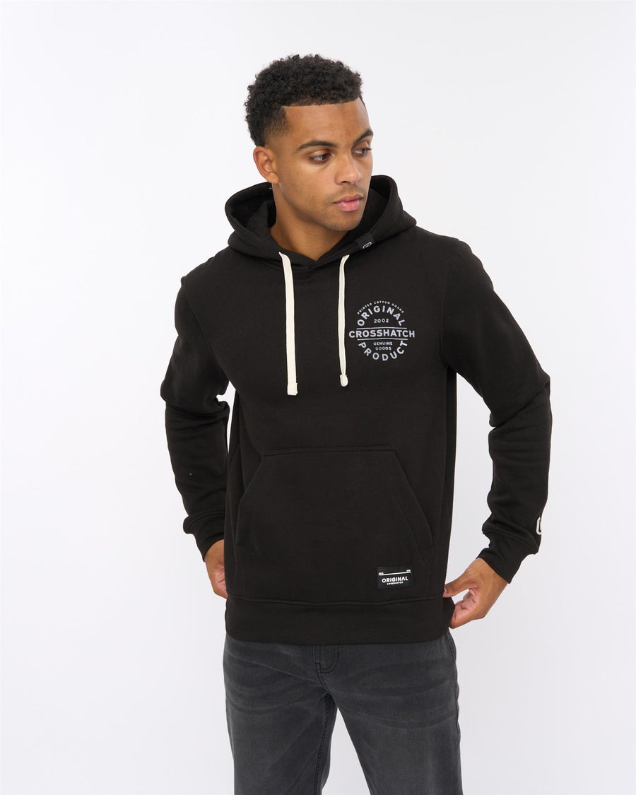 Mens Cresswell Hoodie Black