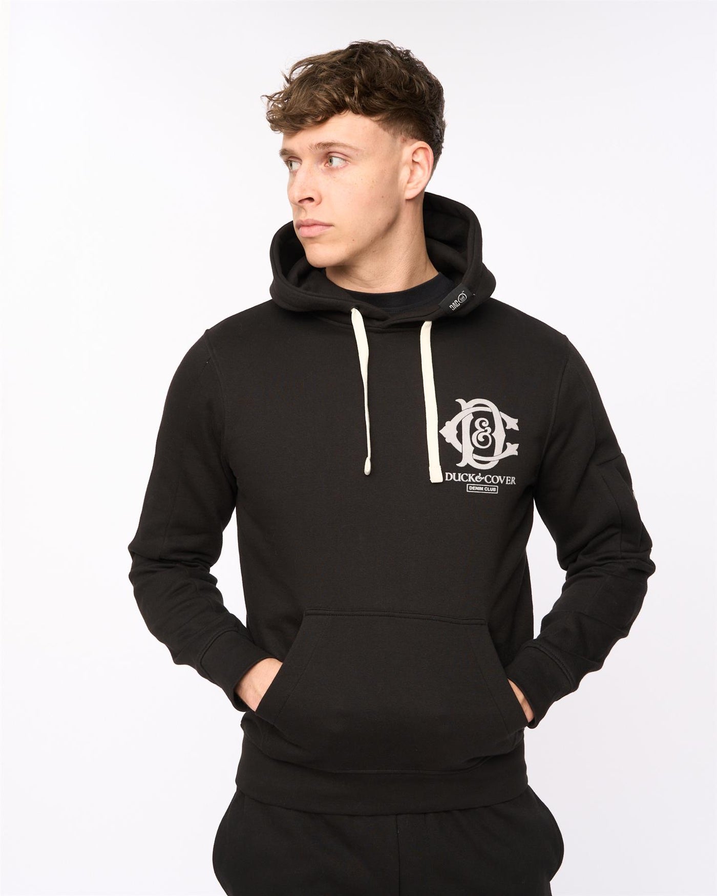 Mens Randolph Hoodie Black