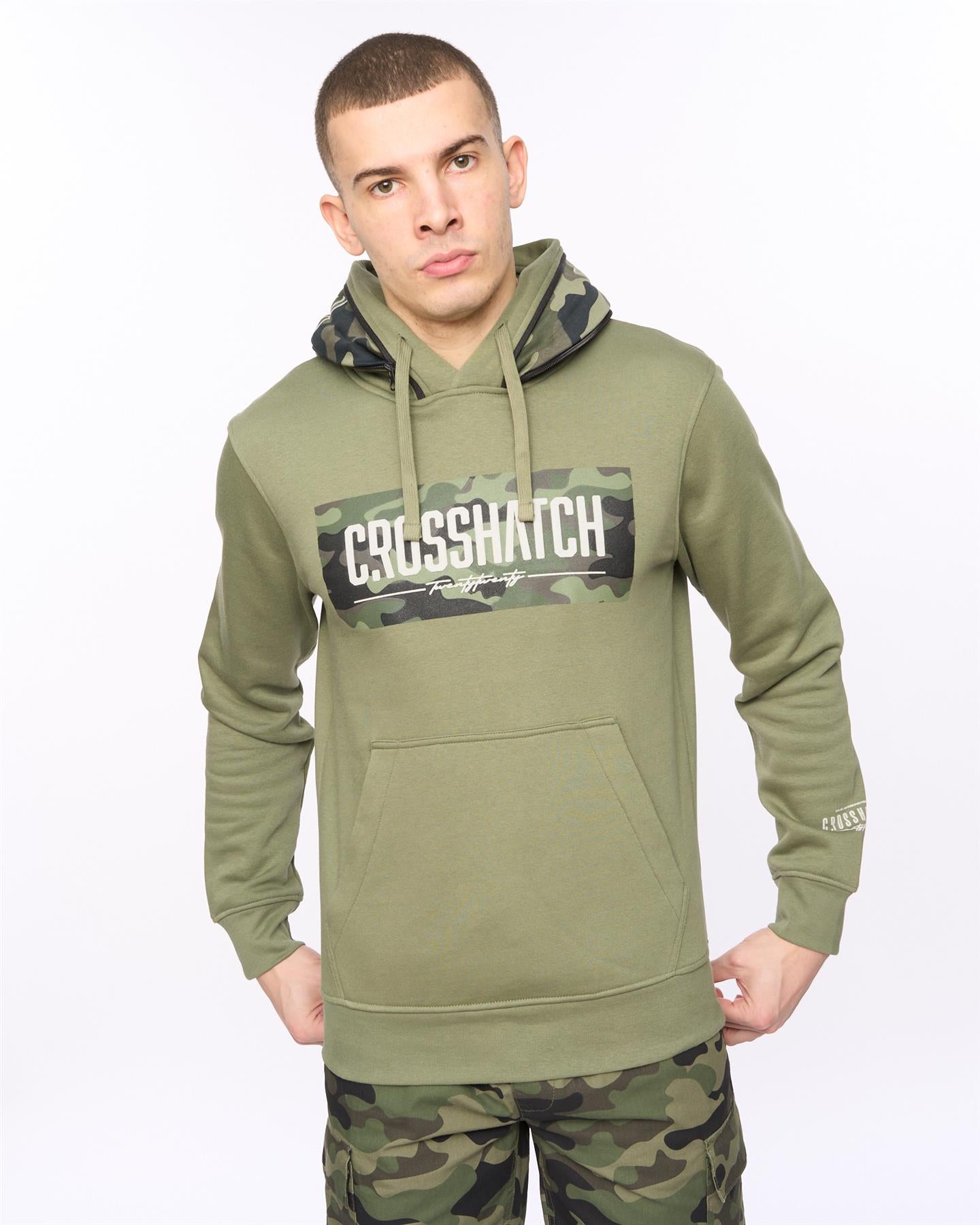 Mens Camtort Hoodie Olive