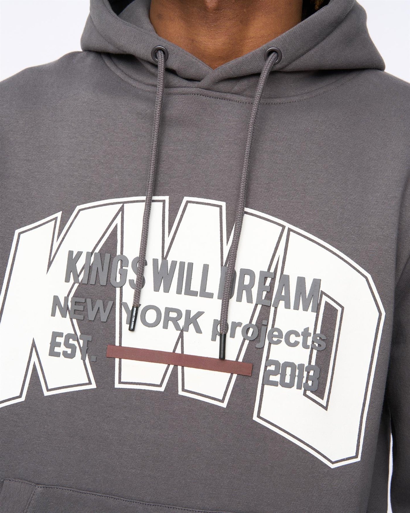 Mens Typeover Hoodie Asphalt