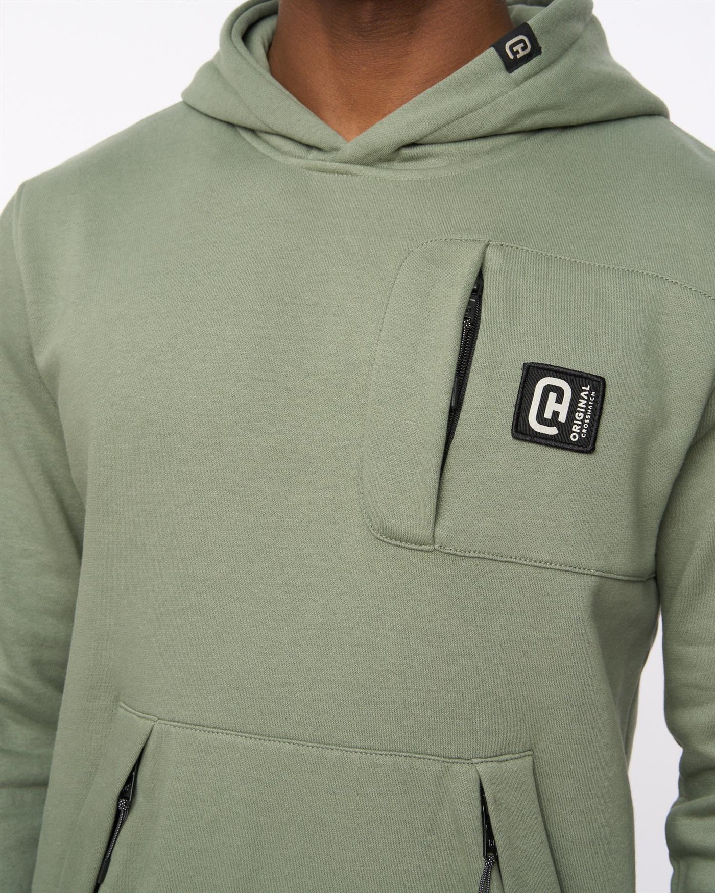 Mens Portville Hoodie Olive