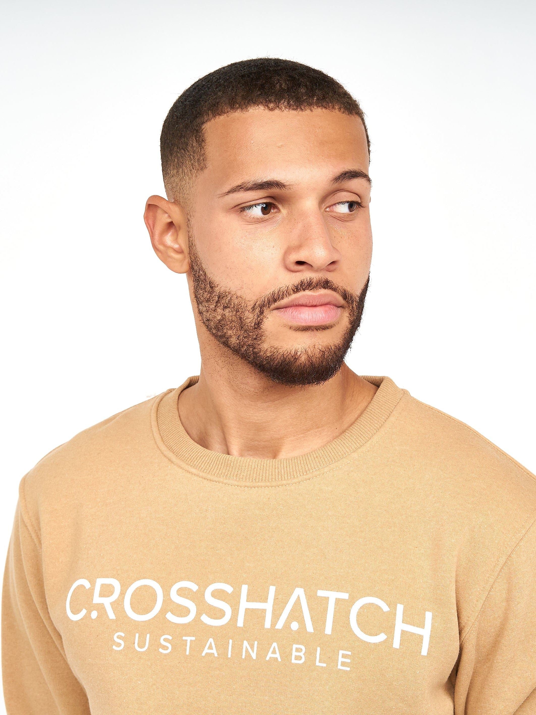 Mens Noma Crew Sweat/Jogger Set Linen