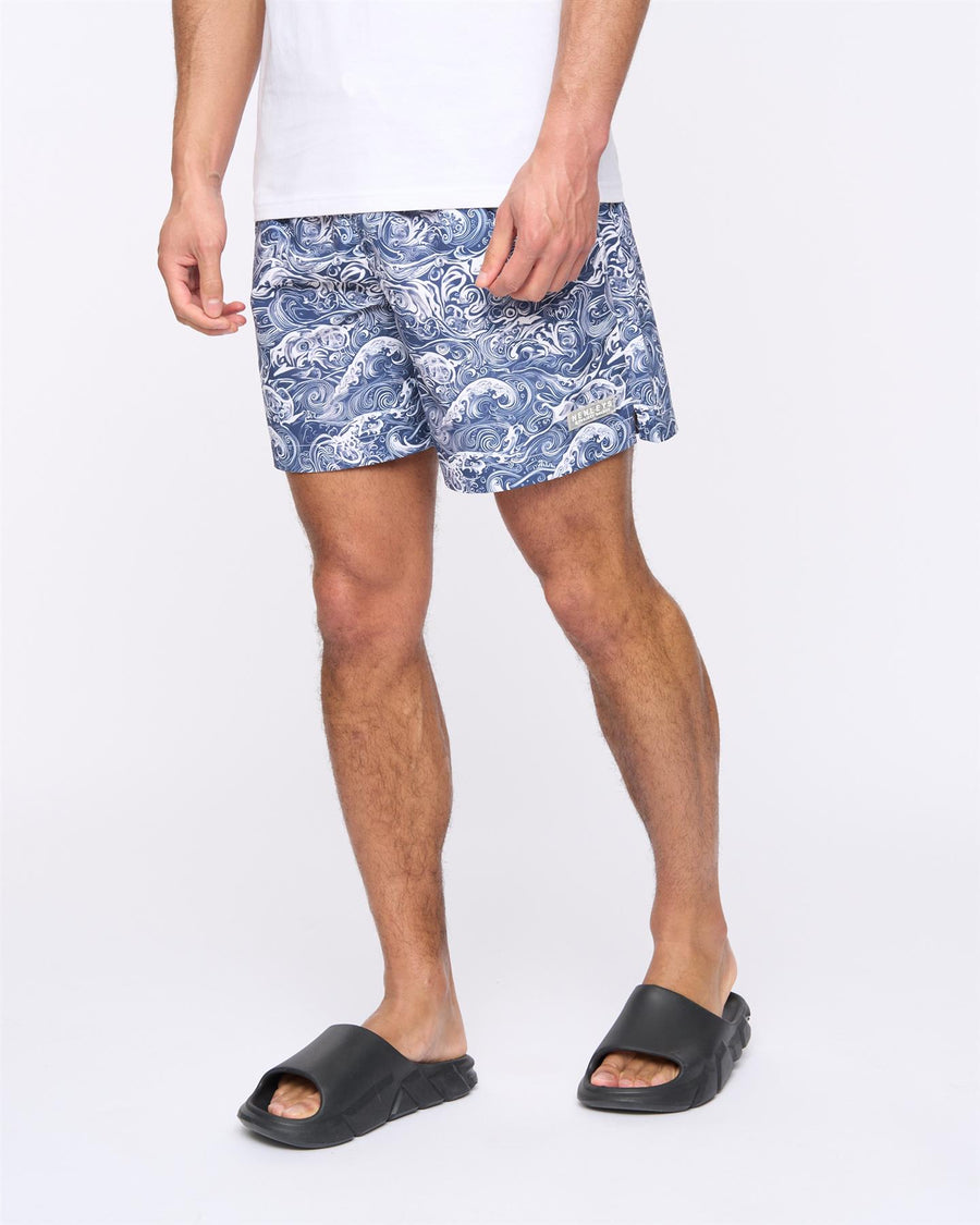 Mens Henwave Swim Shorts Navy