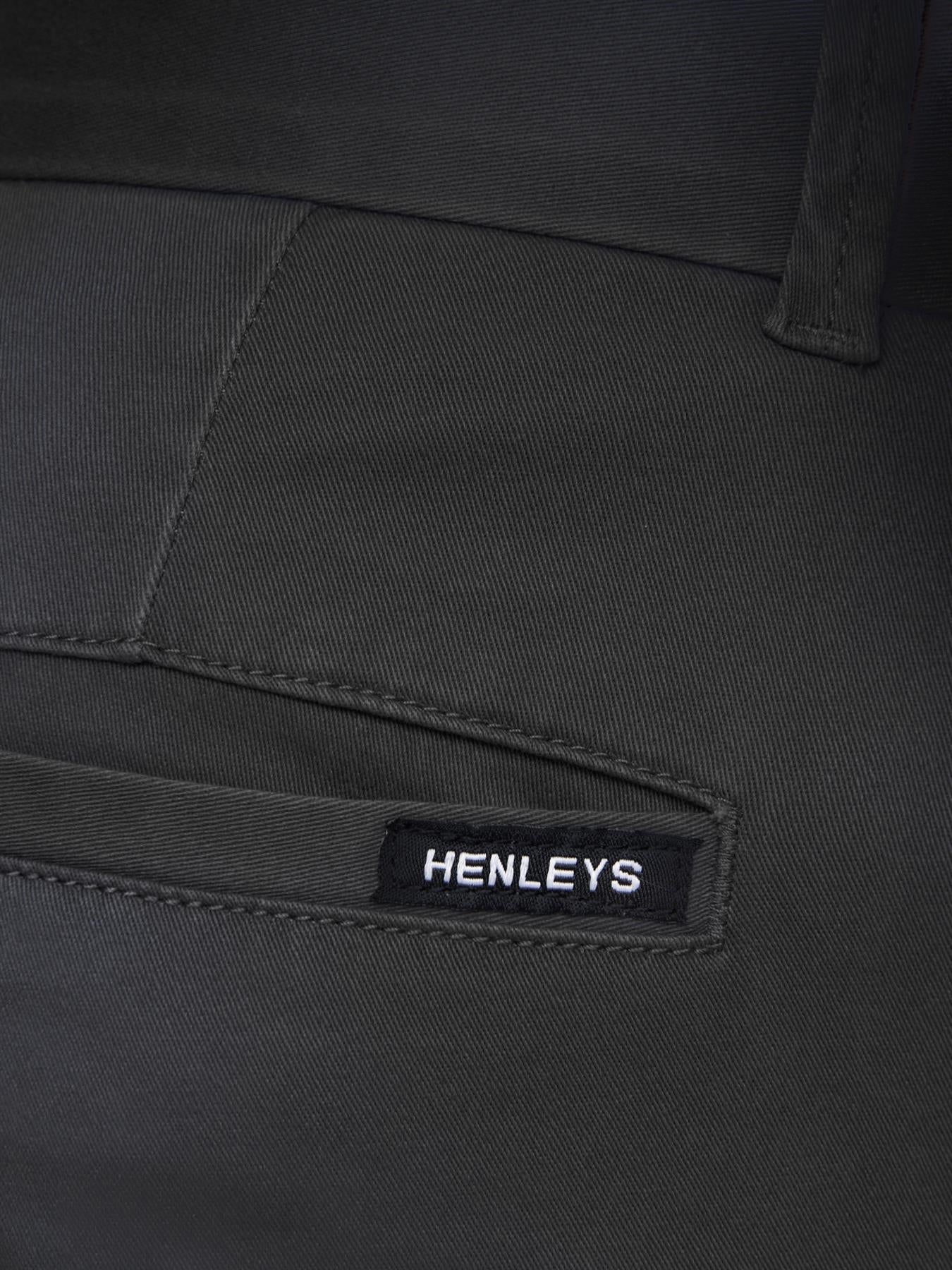 Mens Visit Chinos Black