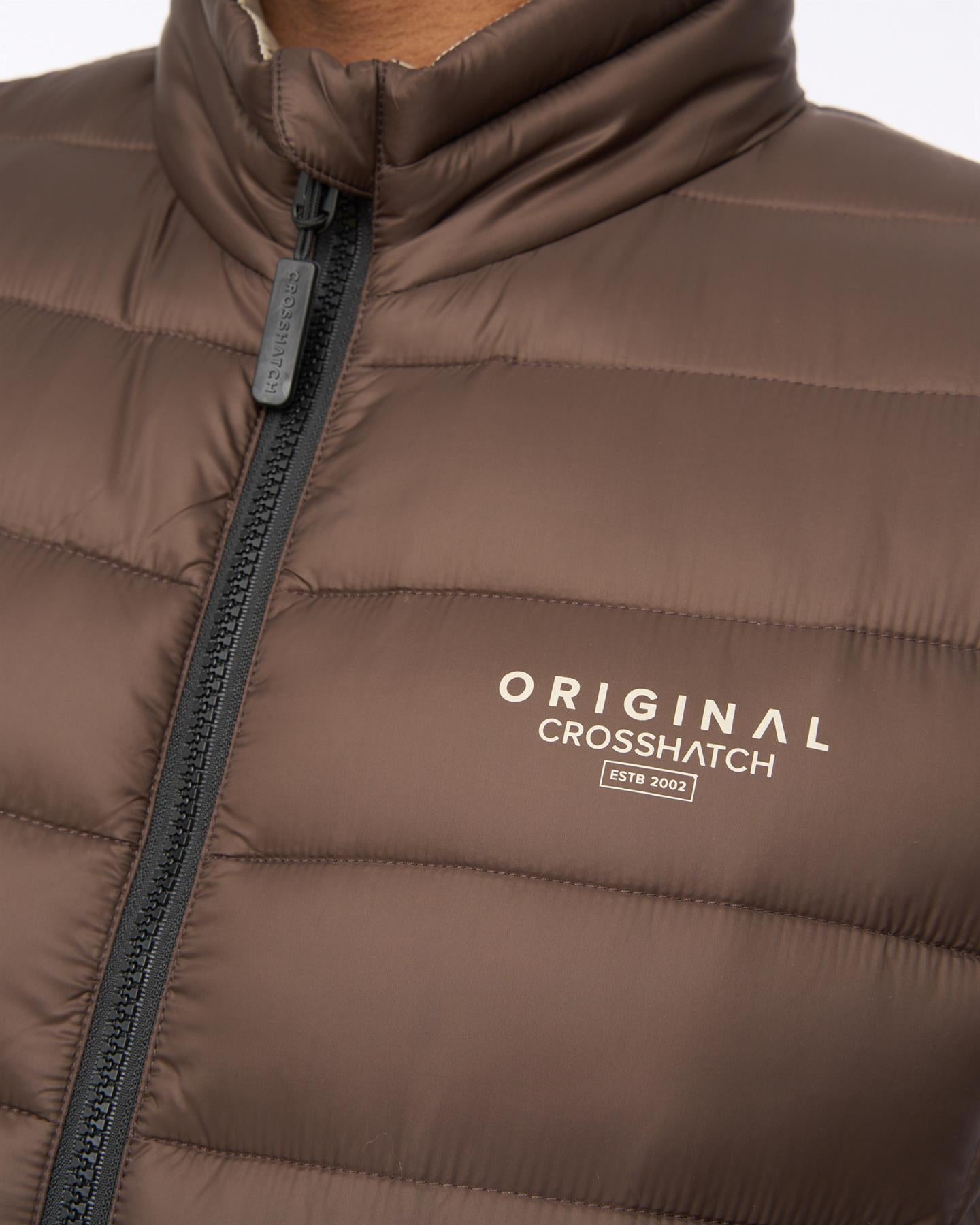 Mens Gattering MVE Gilet Brown
