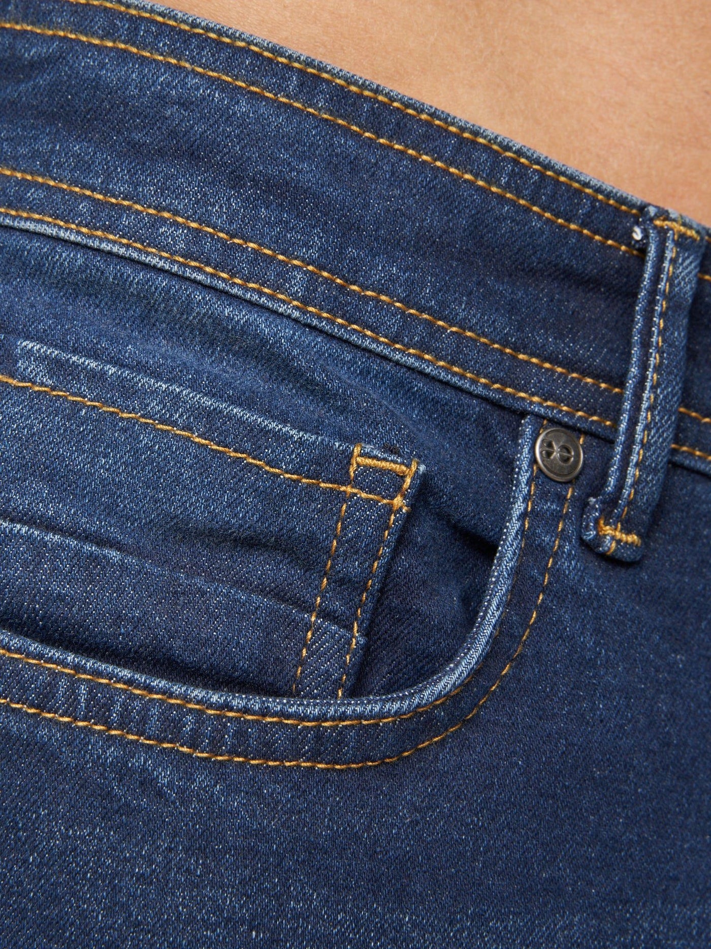 Buraca Slim Fit Denim Jeans Dark Wash