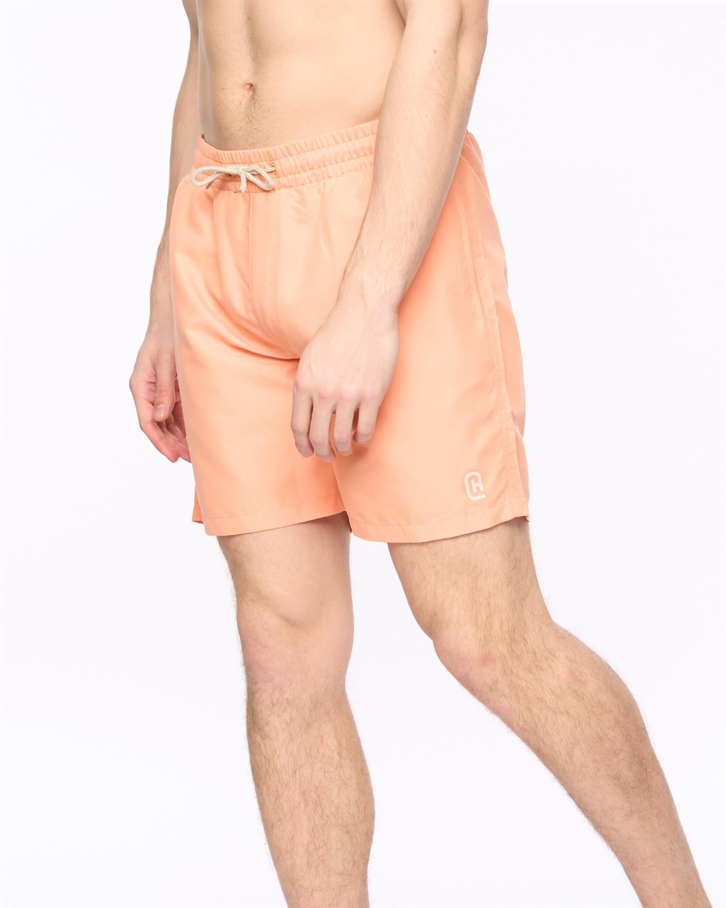 Mens Wabasso Swim Shorts Coral