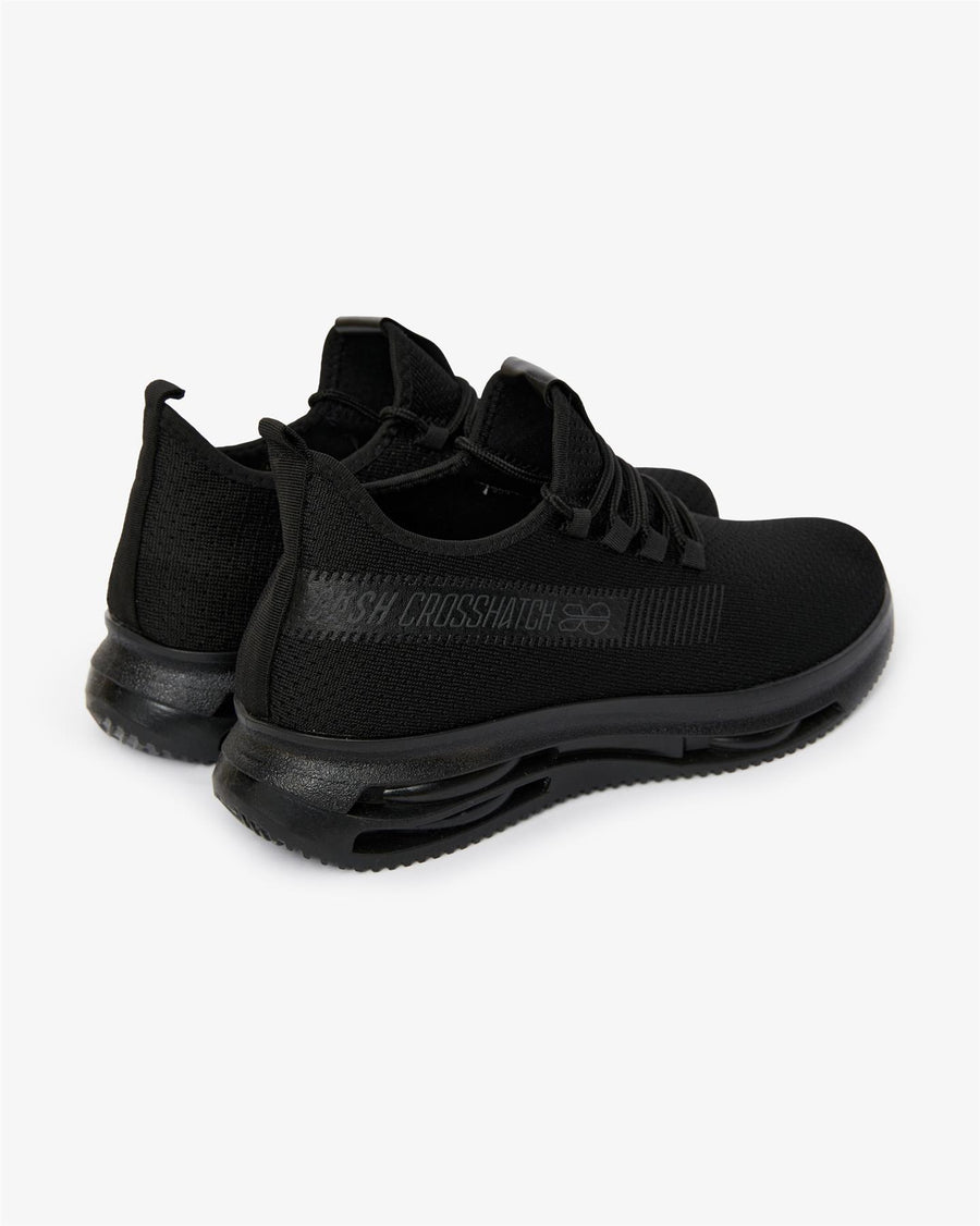 Mens Matfen Flyknit Trainers Black