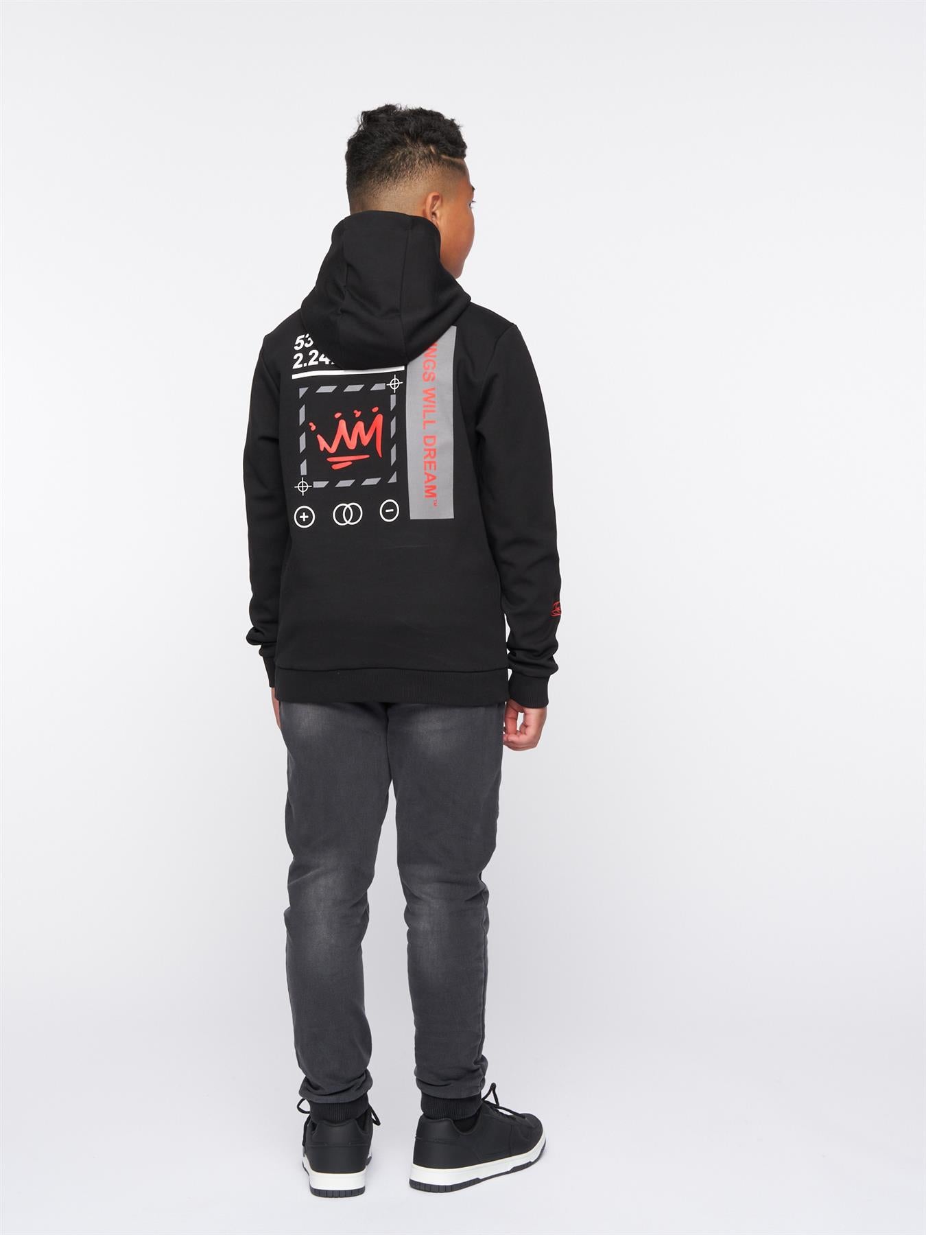 Beaumor 2.0 Hood Black / White / Red