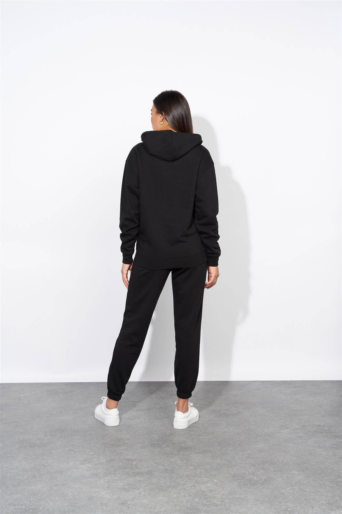 Ladies Lily Lane Ximena Hoodie Black