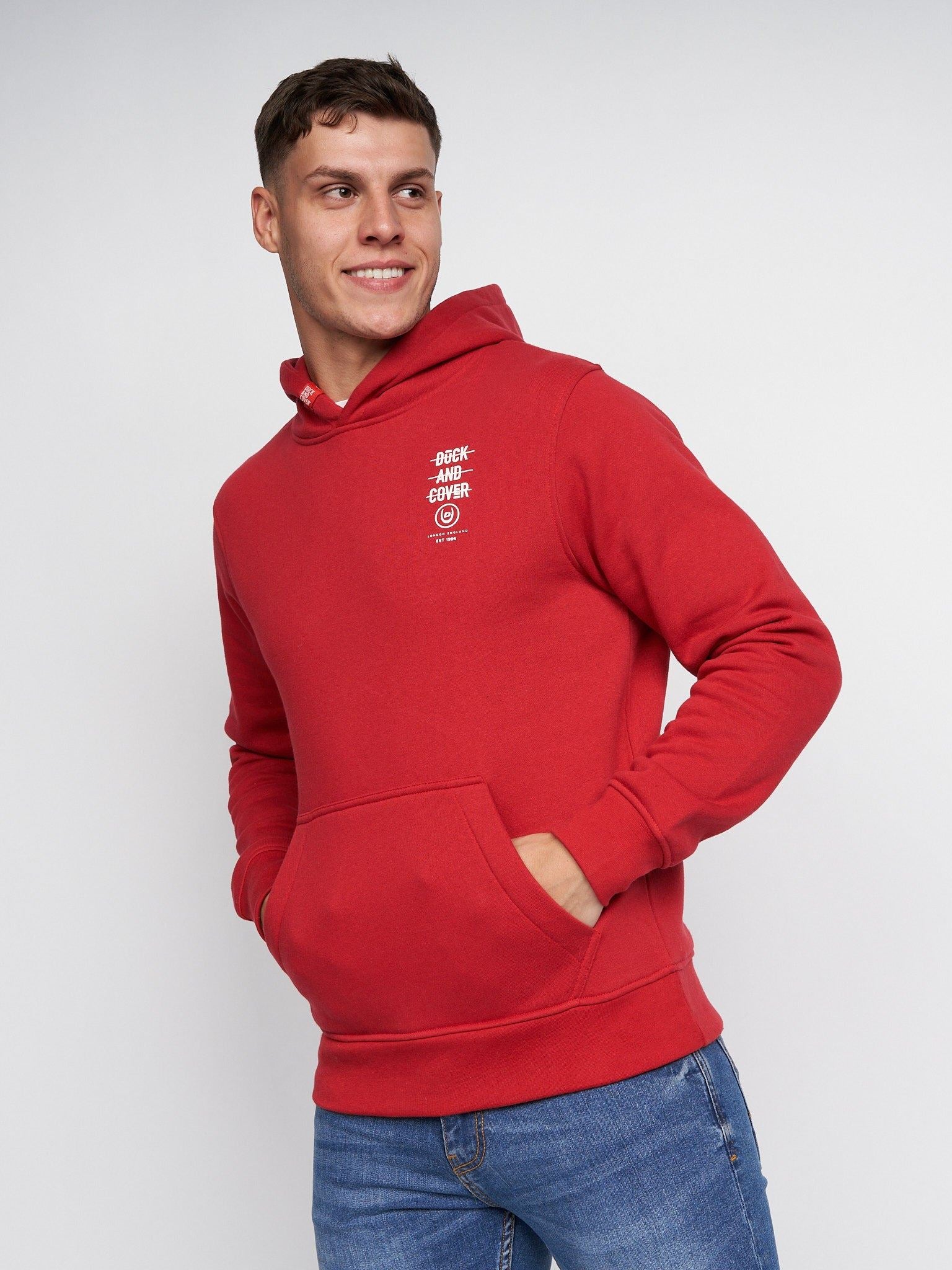 Lenta Hoodie Red