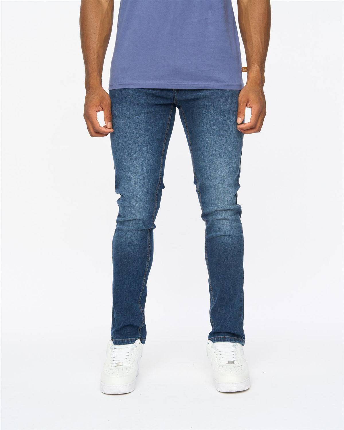 Mens Overburg Tapered Jeans Dark Wash