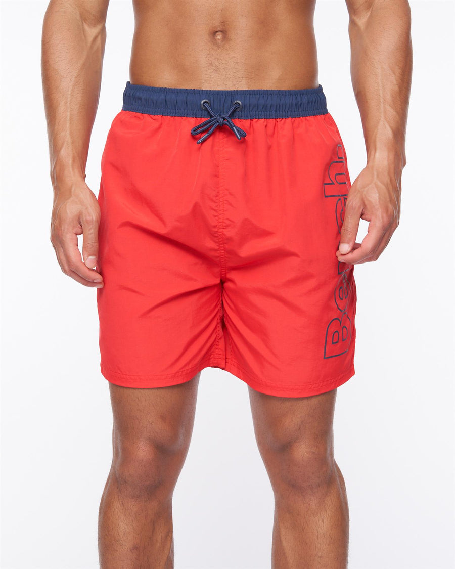 Belize Swim Shorts Red
