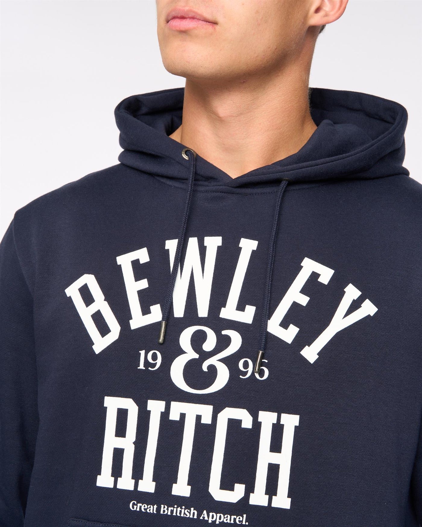 Mens Nuford Hoodie Navy
