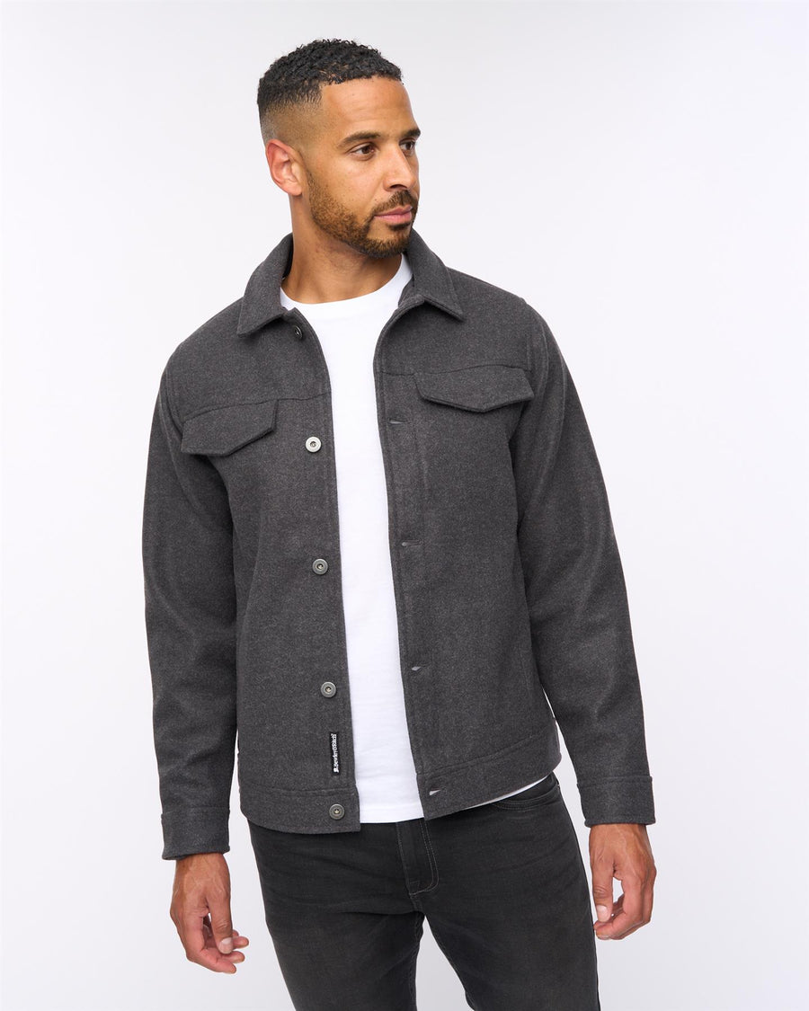 Earnshaw Overshirt Charcoal