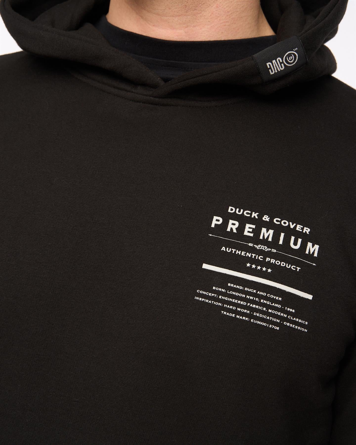 Mens Rayland Hoodie Black