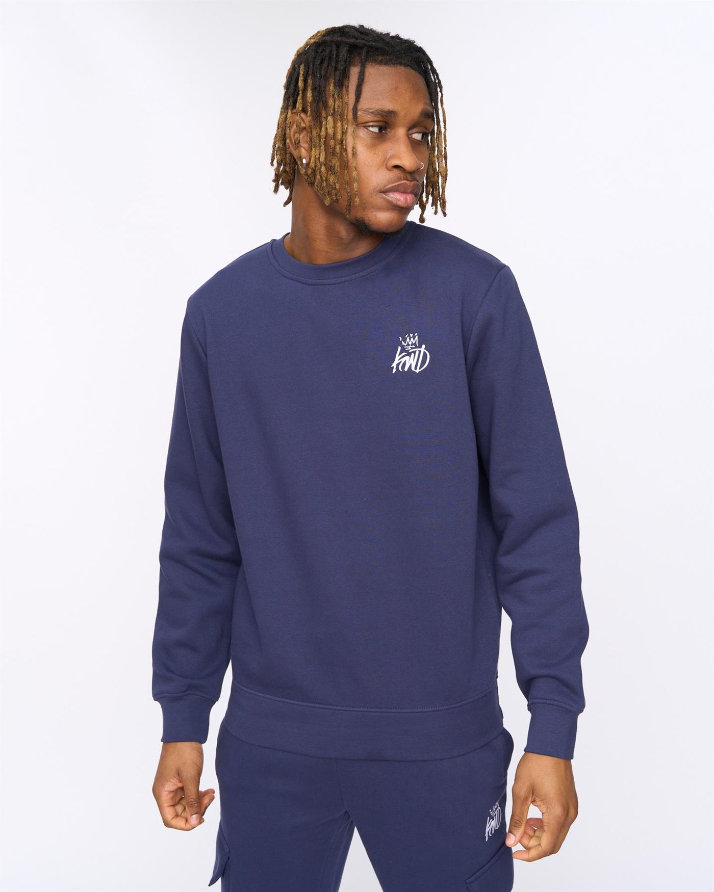 Mens Crosby Crew Sweat Navy
