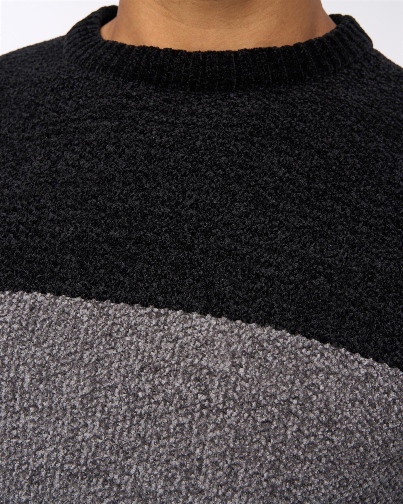 Mens  Kirkman Crew Knit Black