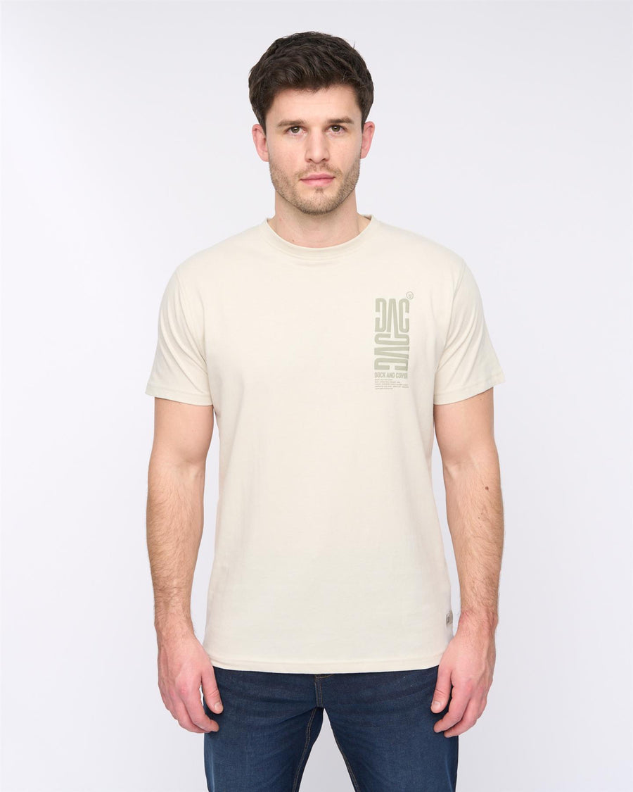 Mens Tremake T-Shirt Pebble