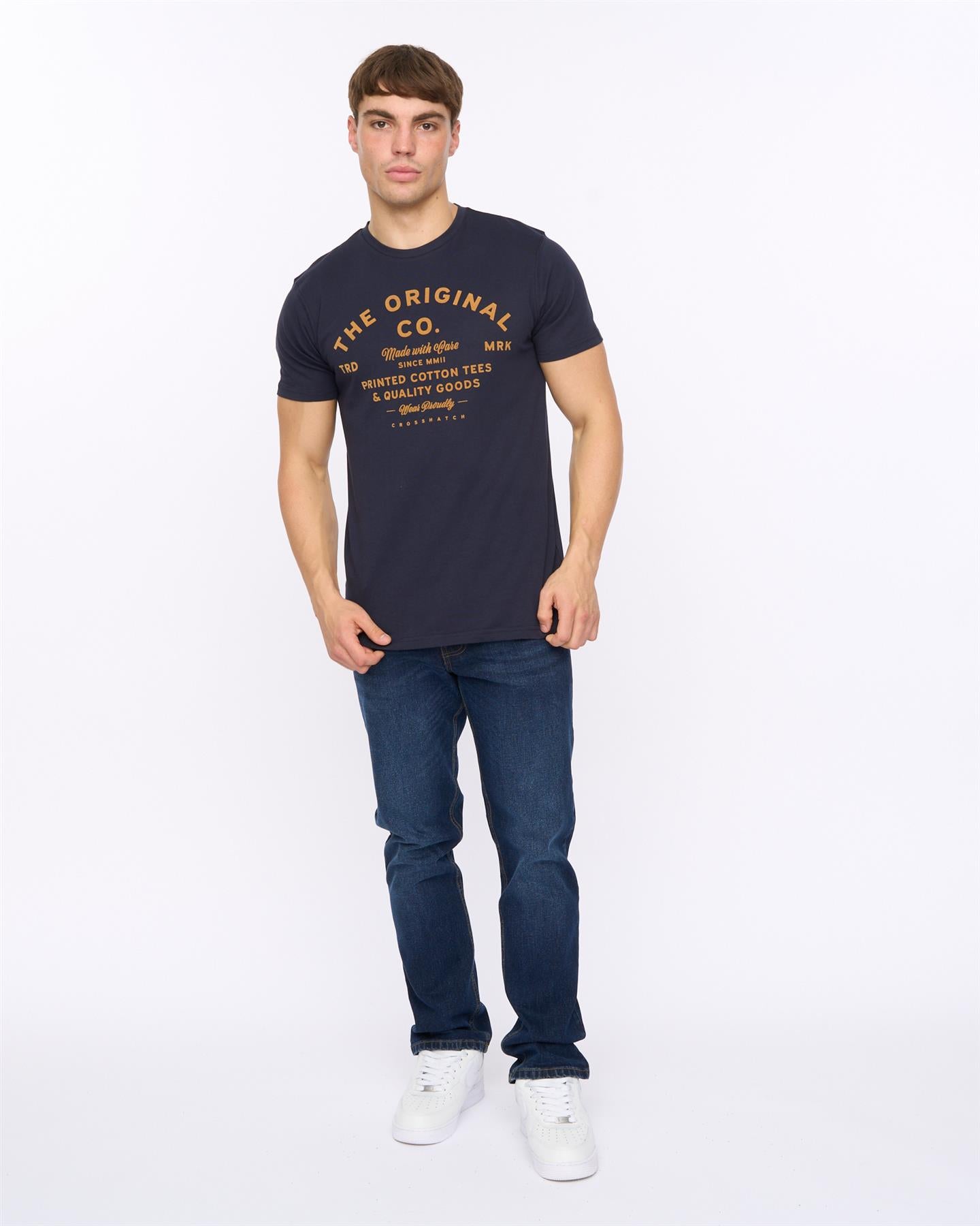 Mens Shoptown T-Shirt Navy