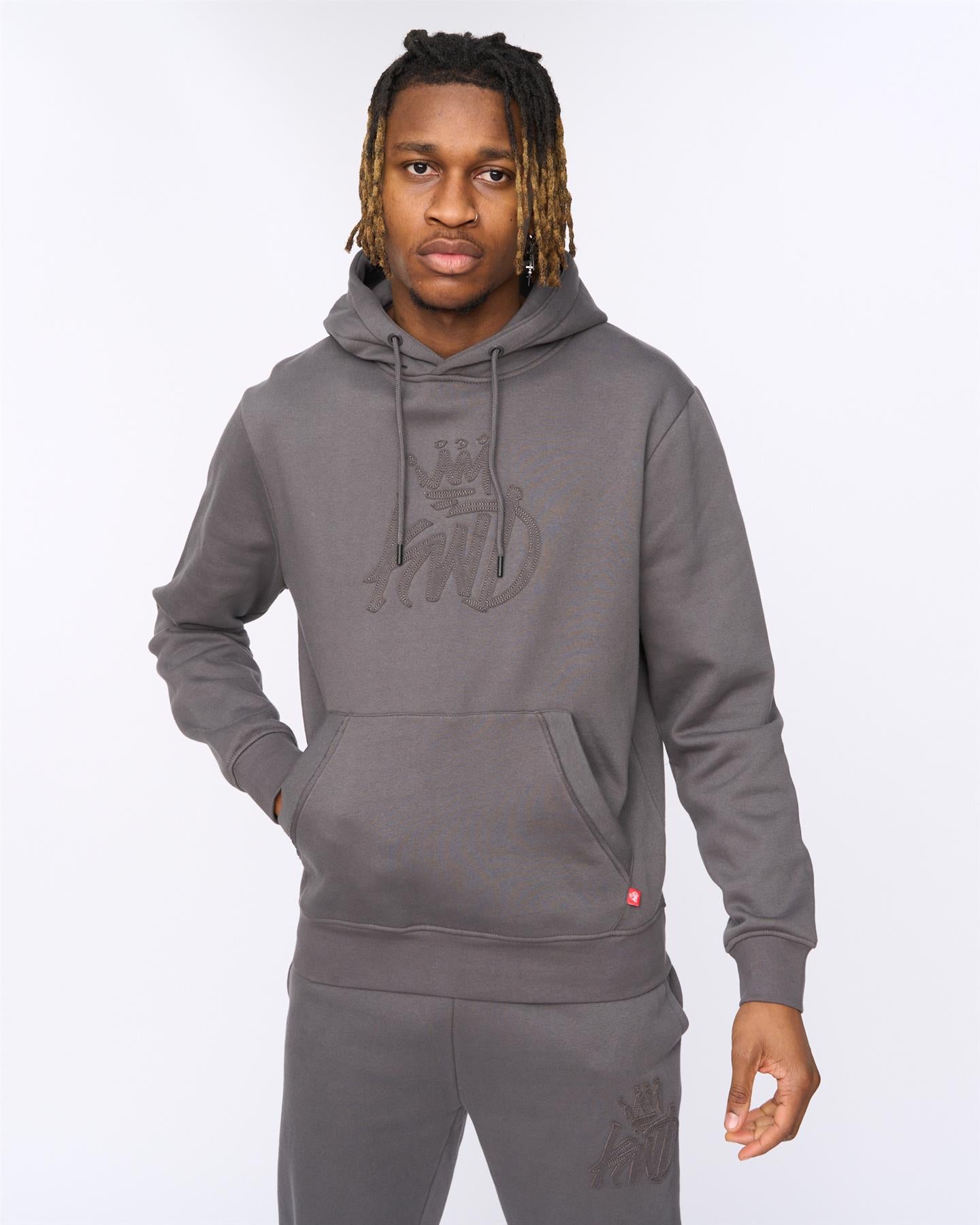Mens Tonally Hoodie Asphalt