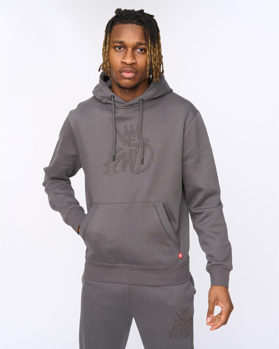 Mens Tonally Hoodie Asphalt