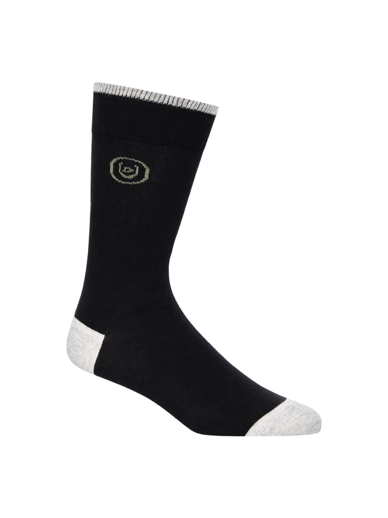 Mens Bellion Olive Socks 7pk Assorted