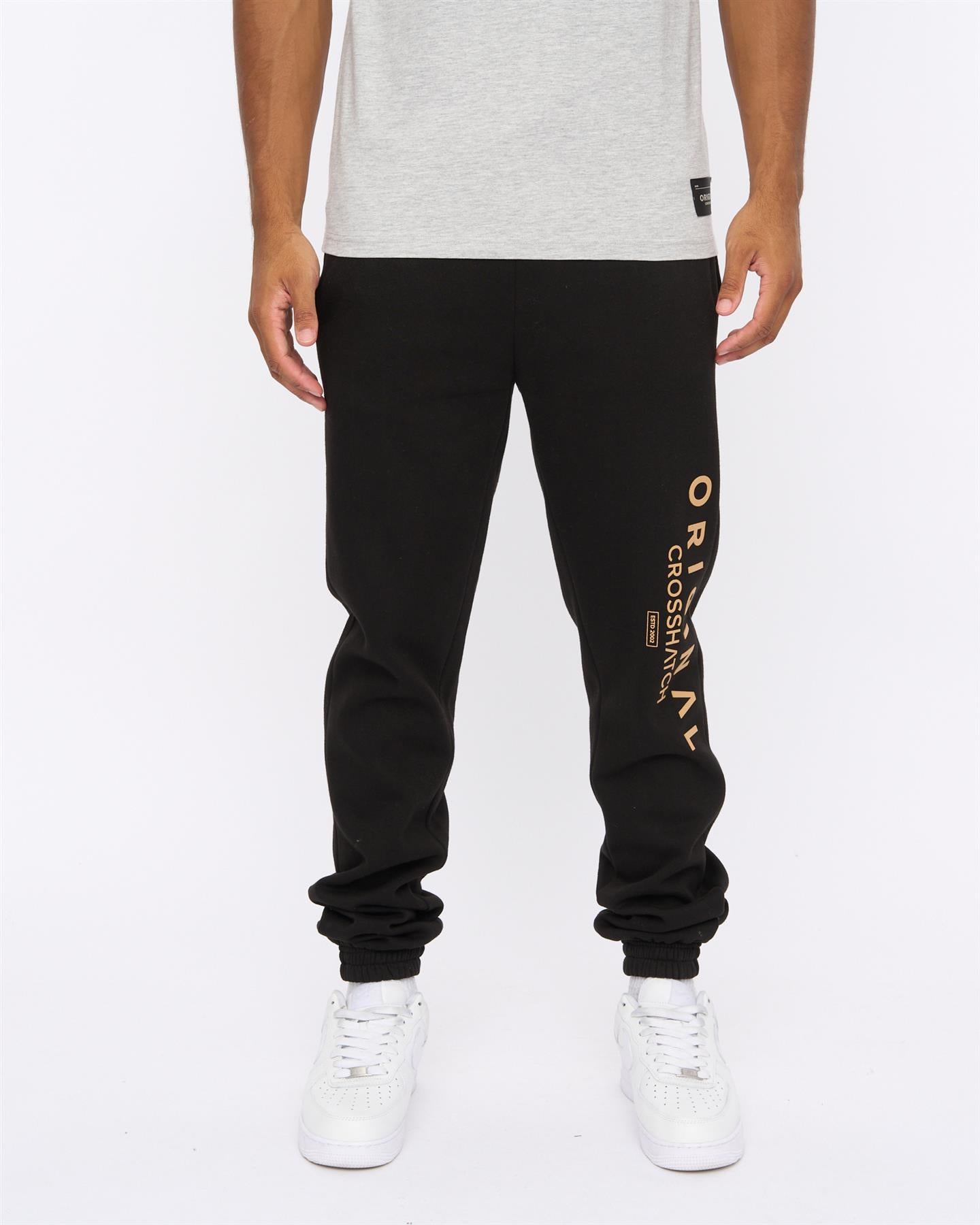Mens Jamals Joggers Black