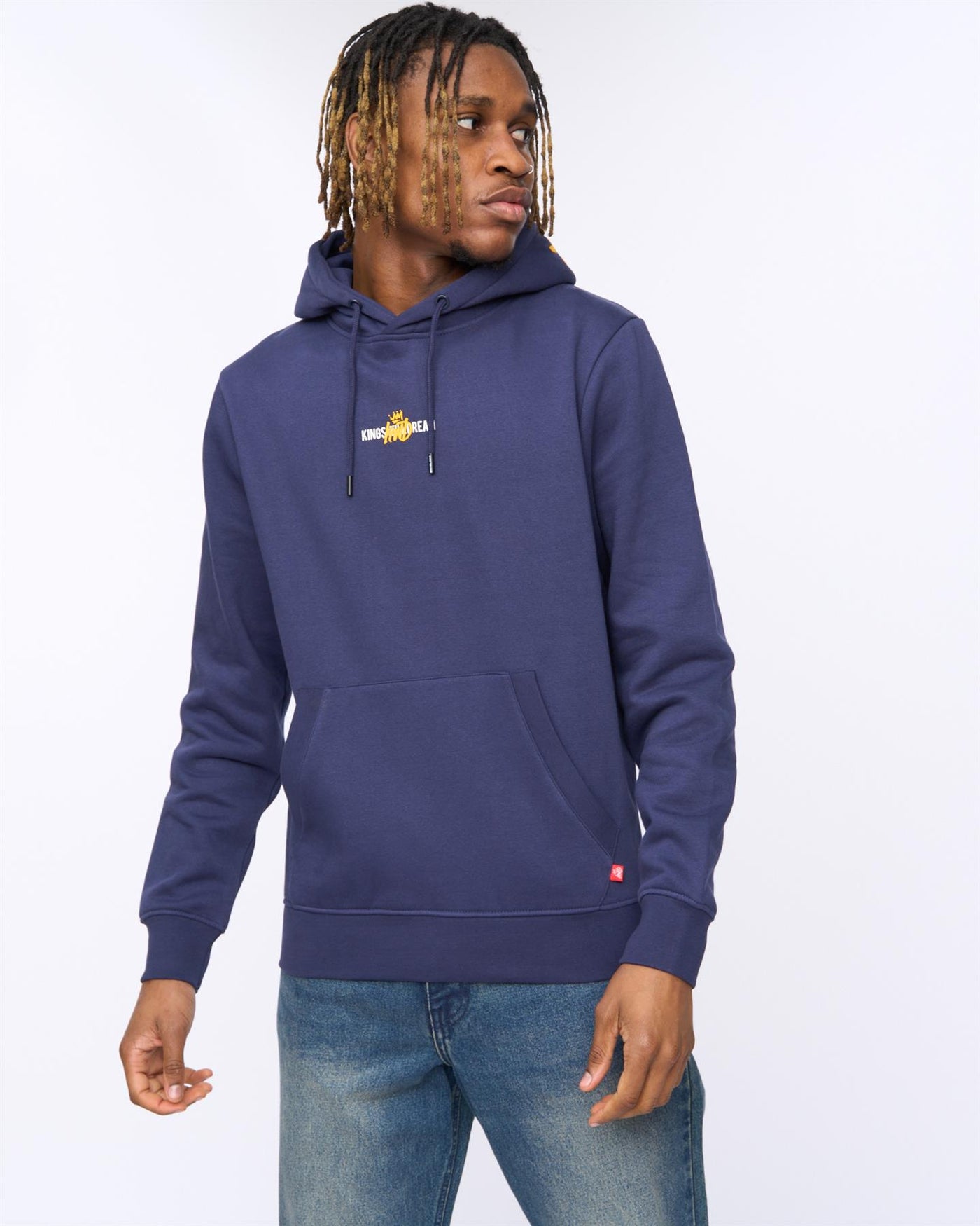 Mens Built Hoodie Navy