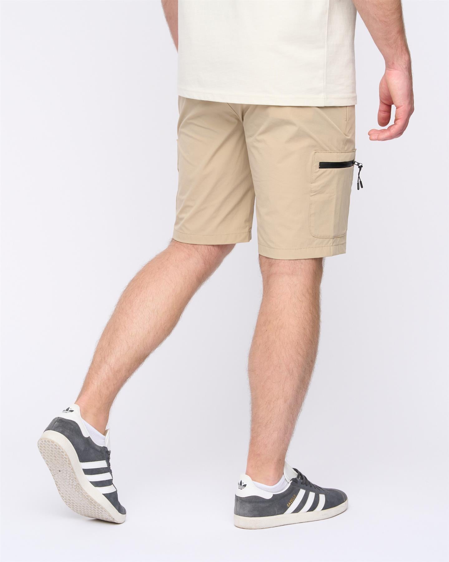 Mens Puretore Shorts Stone