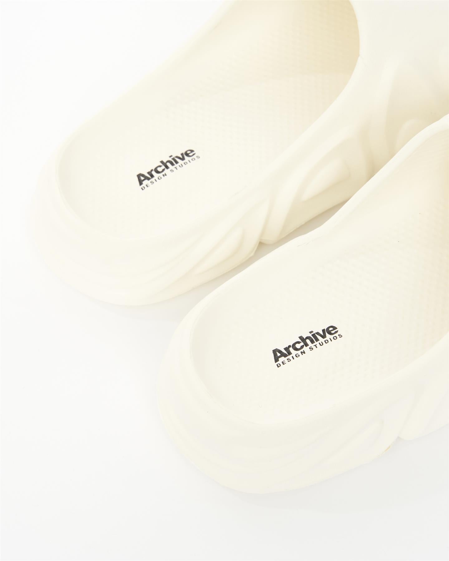 Mens Swish Sandal White