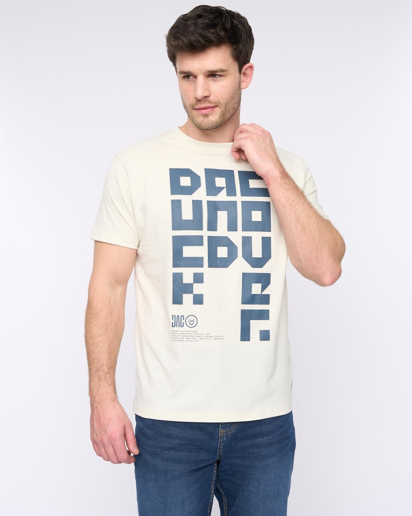 Mens Squarelarge T-Shirt Off White