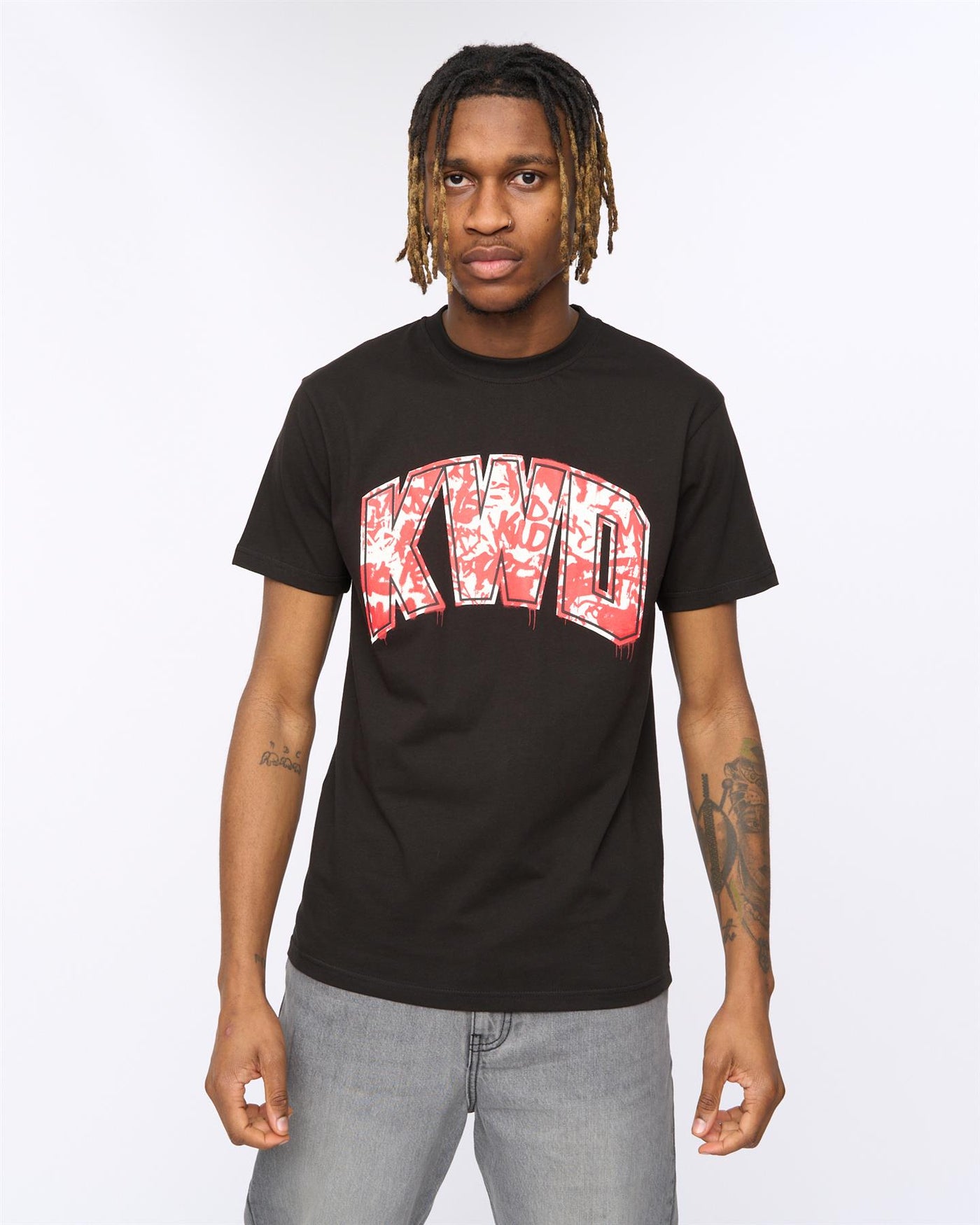 Mens Scribs T-Shirt Black
