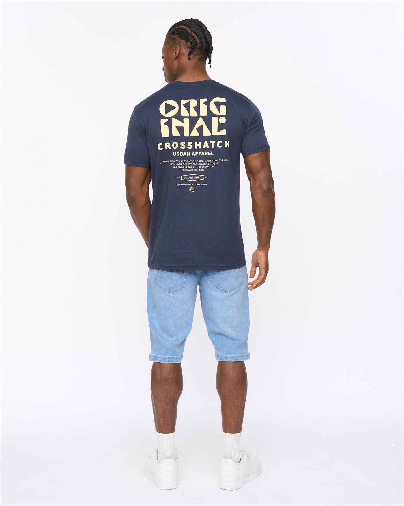 Mens Wellmoores T-Shirt Navy