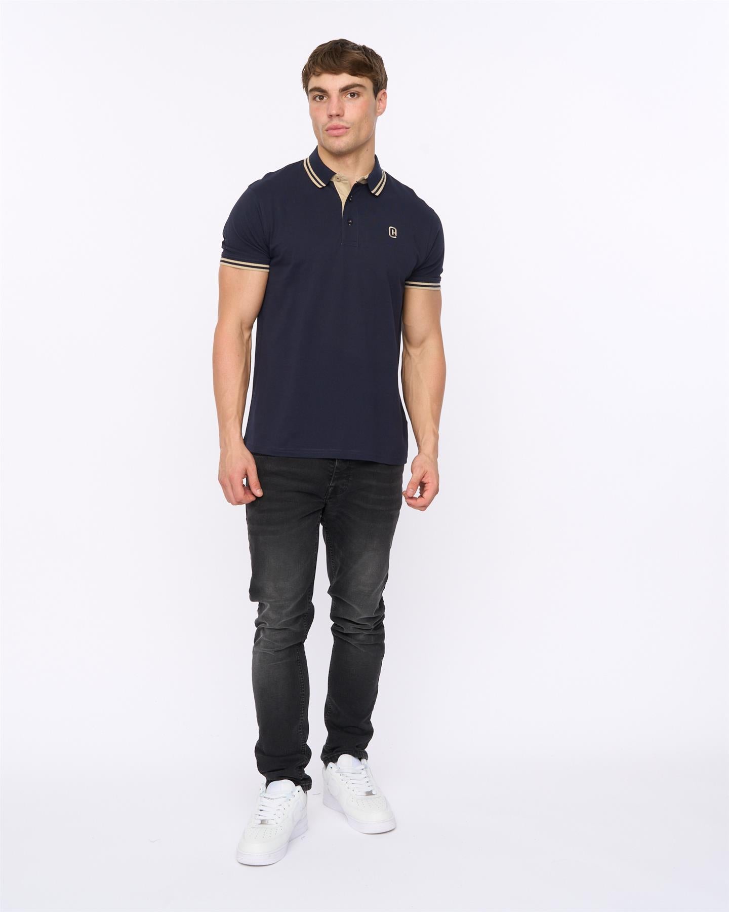 Mens Mackerby Polo Navy